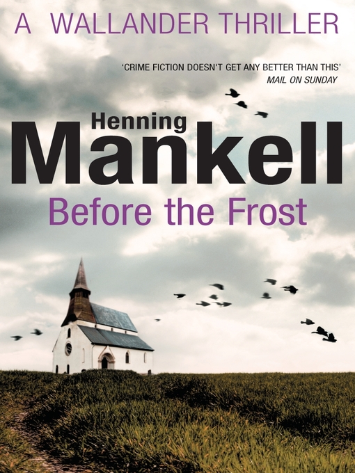 Title details for Before the Frost by Henning Mankell - Available